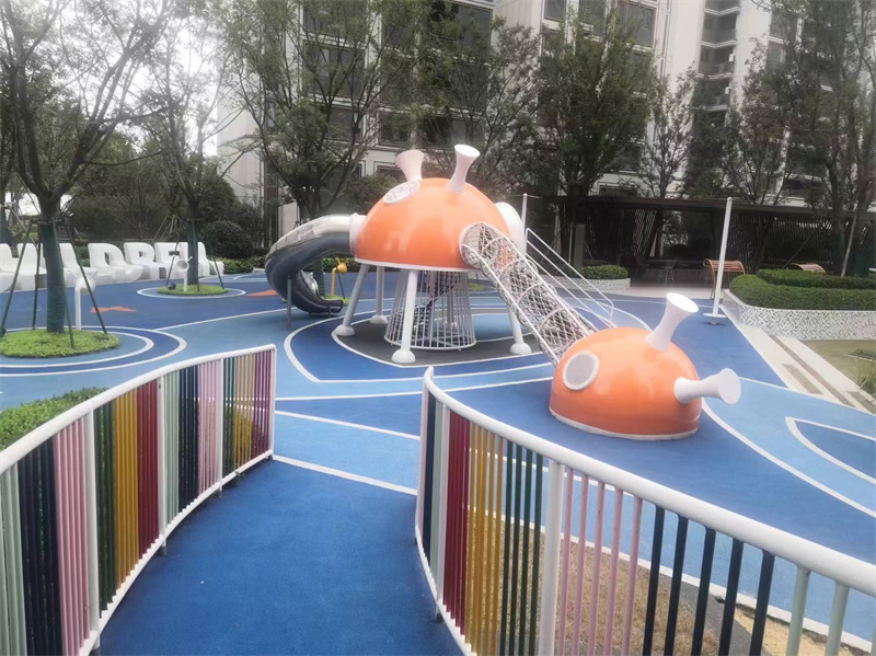 小區(qū)運動場塑膠地面